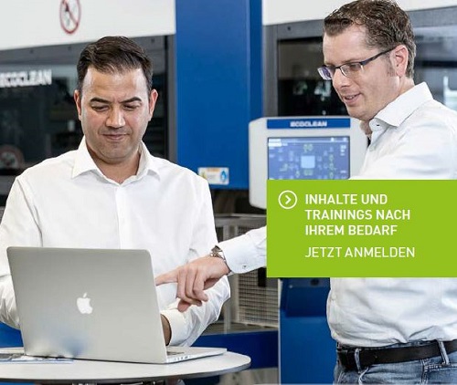 Ecoclean Online Seminare und Webinare