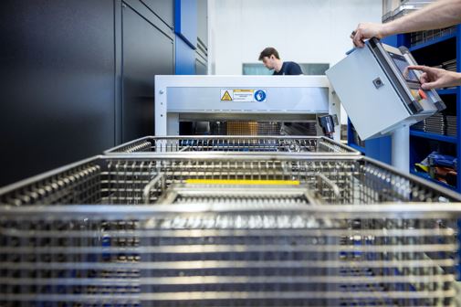 Cleaning of high precision machined parts
