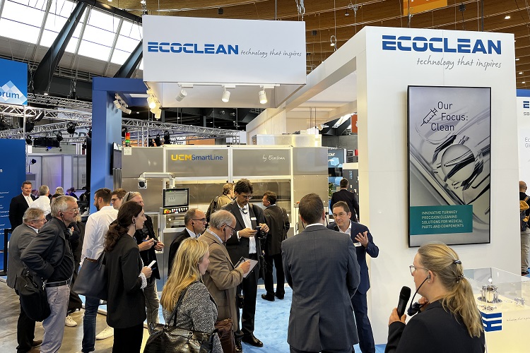 Ecoclean at parts2clean Stuttgart 2023