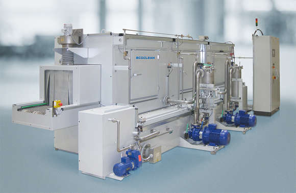 EcoCBelt – Beltwasher for cleaning processes comprising up to three stages