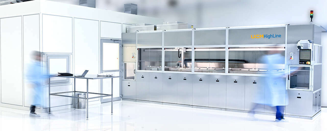 Ultraschall-Reihentauchanlagen