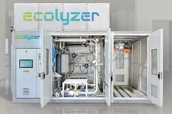 Ecolyzer grüner Wasserstoff